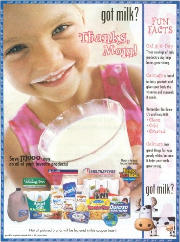Thanks Mom! Milk Moo-ney promotion