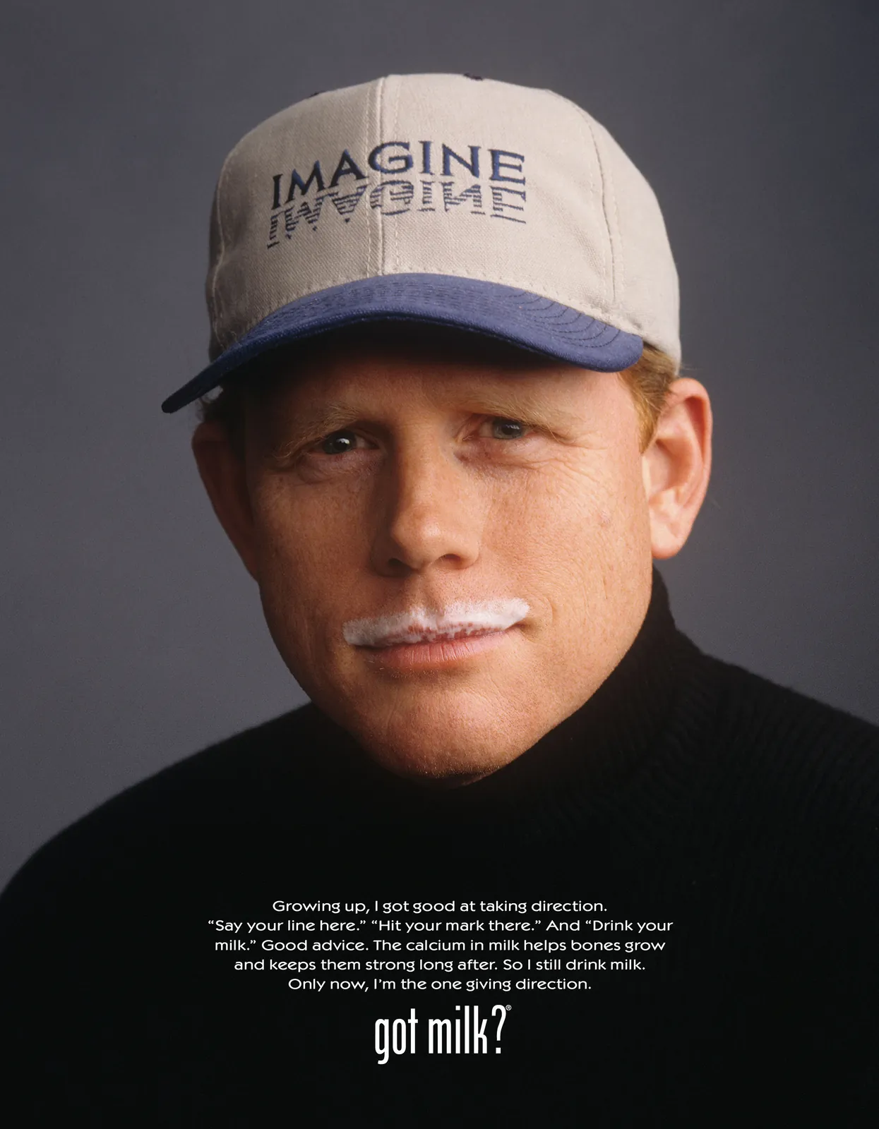 Ron Howard — later “got milk?” reissue