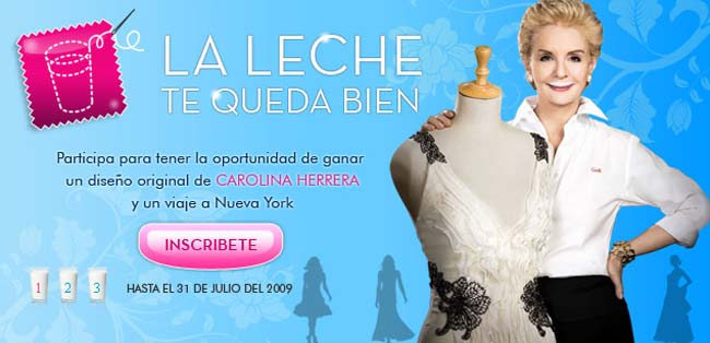 Carolina Herrera — Spanish single-portrait companion ad
