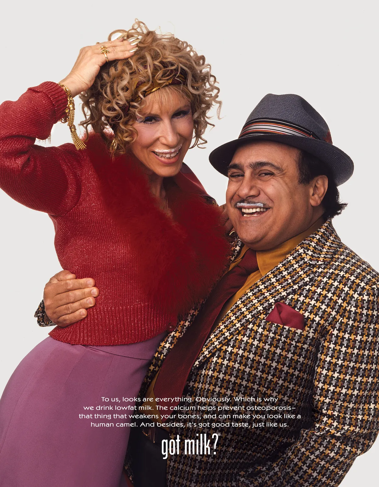 Rhea Perlman / Danny DeVito / Matilda — later “got milk?” reissue