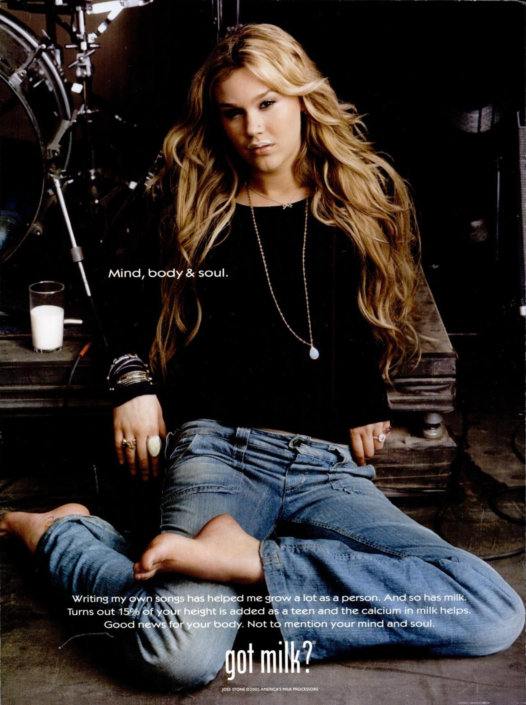 Joss Stone — Variant printing — ELLEgirl, November 2005