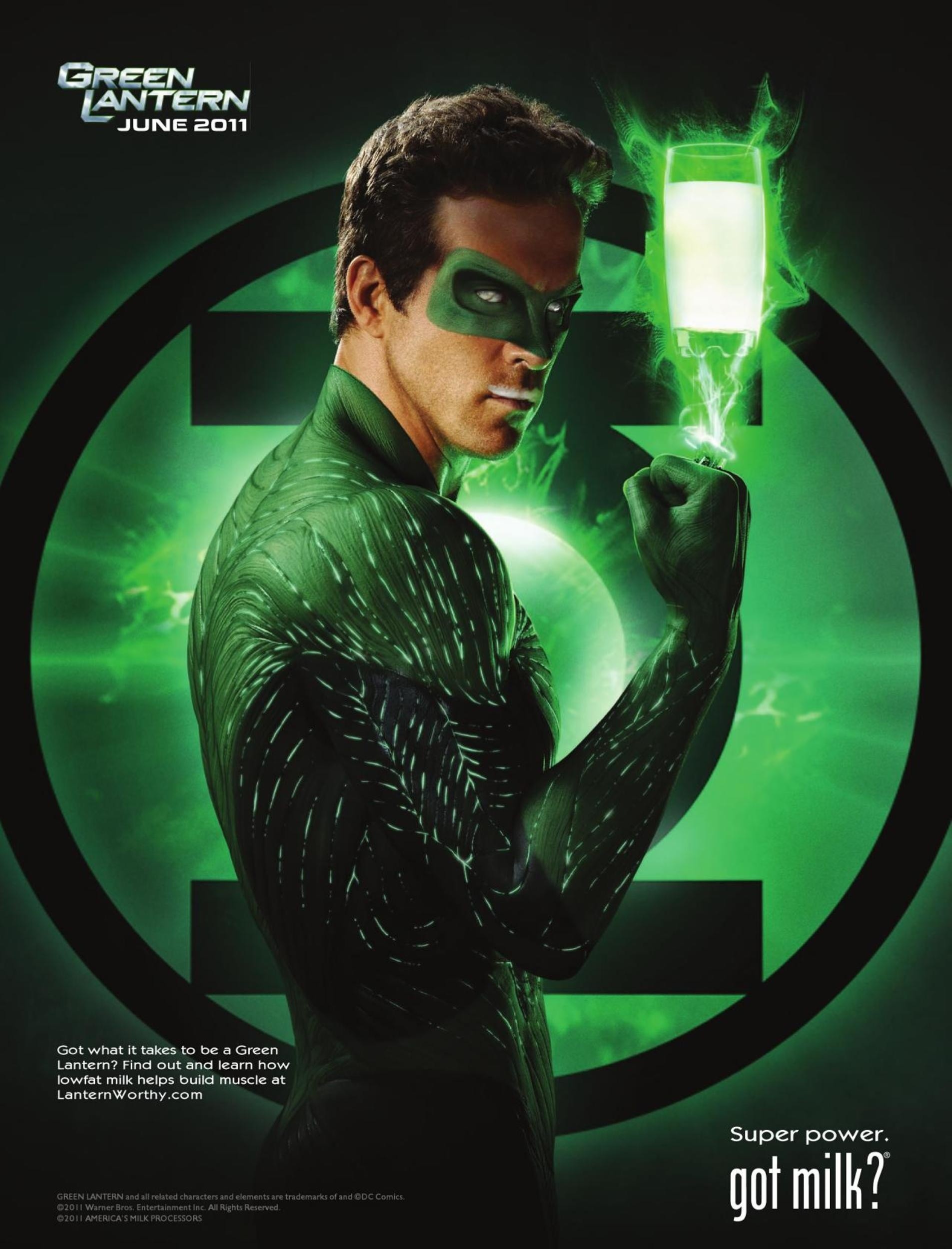Ryan Reynolds / Green Lantern — Variant with “June 2011” movie date — Boys' Life, September 2011 (also August 2011)