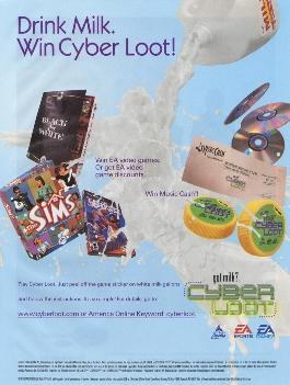 Drink Milk. Win Cyber Loot!