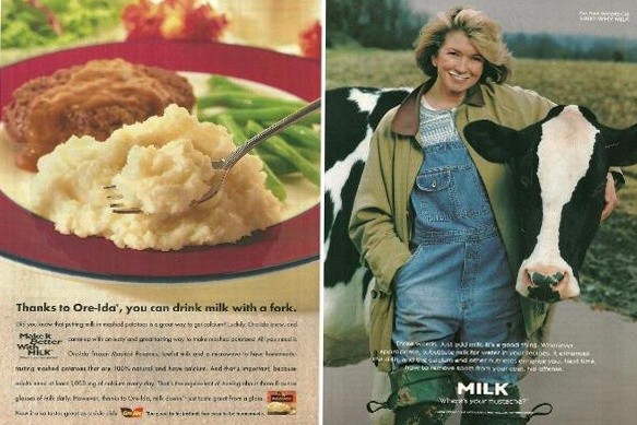 Ore-Ida Potatoes - Drink Milk With a Fork